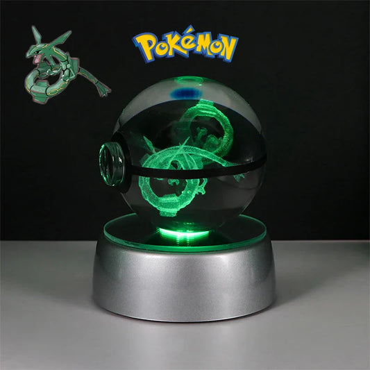 Pokémon 3D Crystal Poké Ball Figures