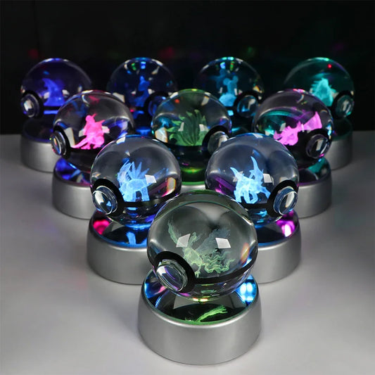 Pokémon 3D Crystal Ball Night Light