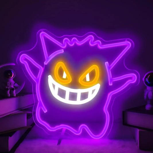 Anime Neon Light Sign – Dimmable Gaming Wall Decor