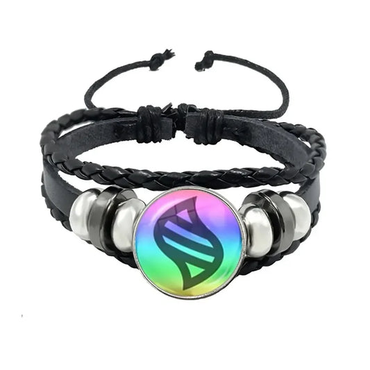 Elegant Anime Glass Stone Bracelet