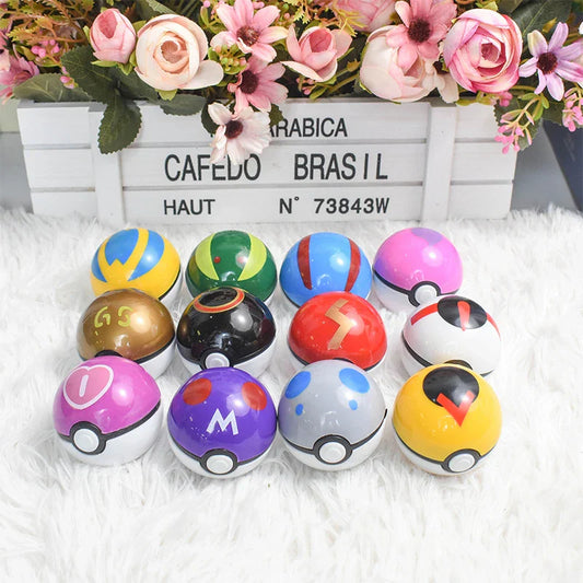 12-Piece Pokémon Poké Ball Figure Set