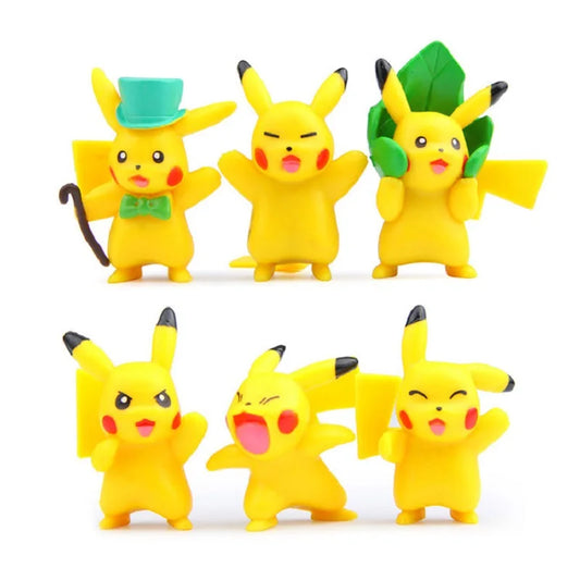 18-Piece Pokémon Pikachu Action Figure Set