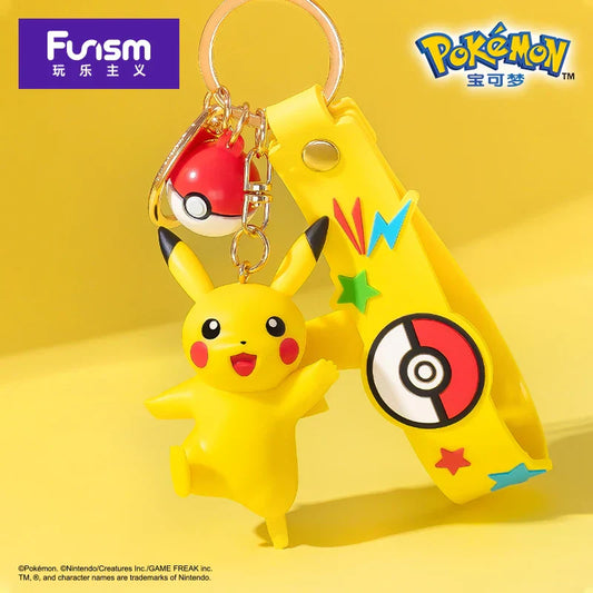 6-Style Pokémon Keychain Set