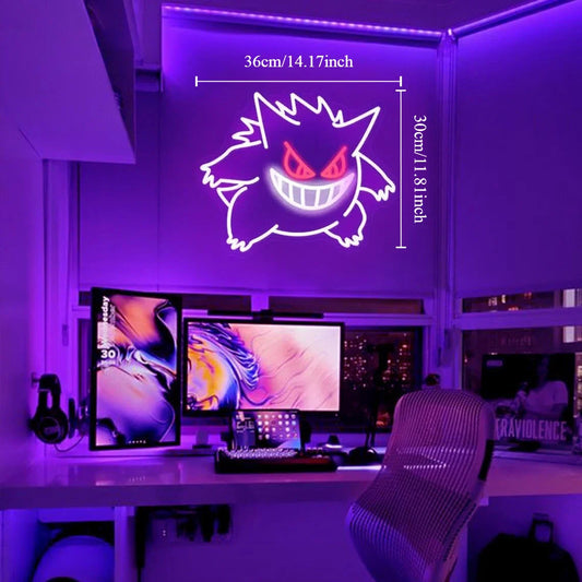 Gorgon Ghost Cartoon Neon Sign – LED Light