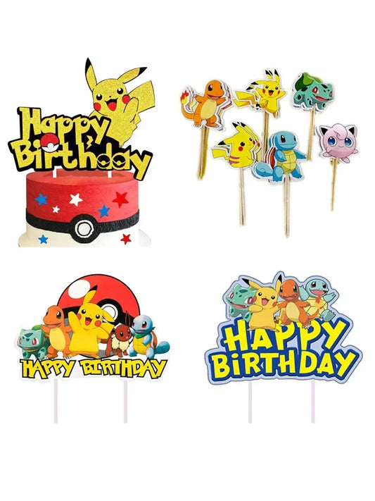 Pokémon Cake Topper Set