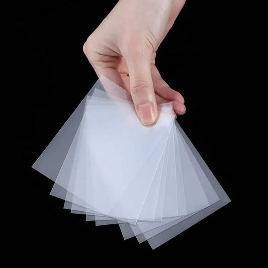 100-Pack Transparent Game Card Sleeves
