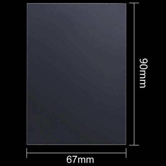 100-Pack Transparent Game Card Sleeves