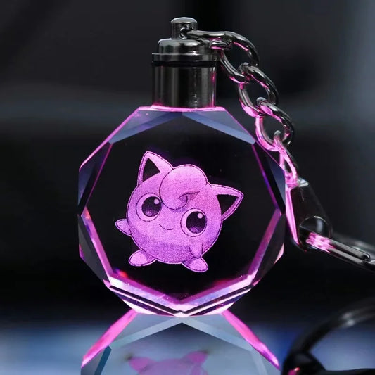 Pokémon Crystal Luminous Keychain Figures