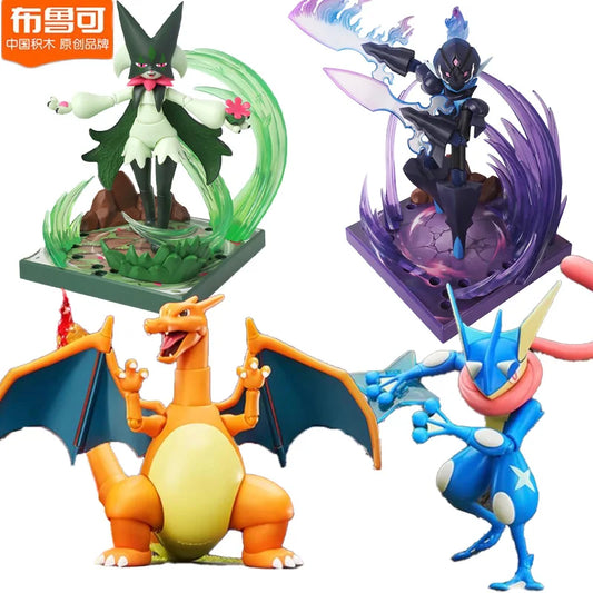 Blokees Blockman Pokémon Assemble Figure