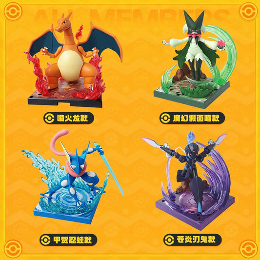 Blokees Blockman Pokémon Assemble Figure