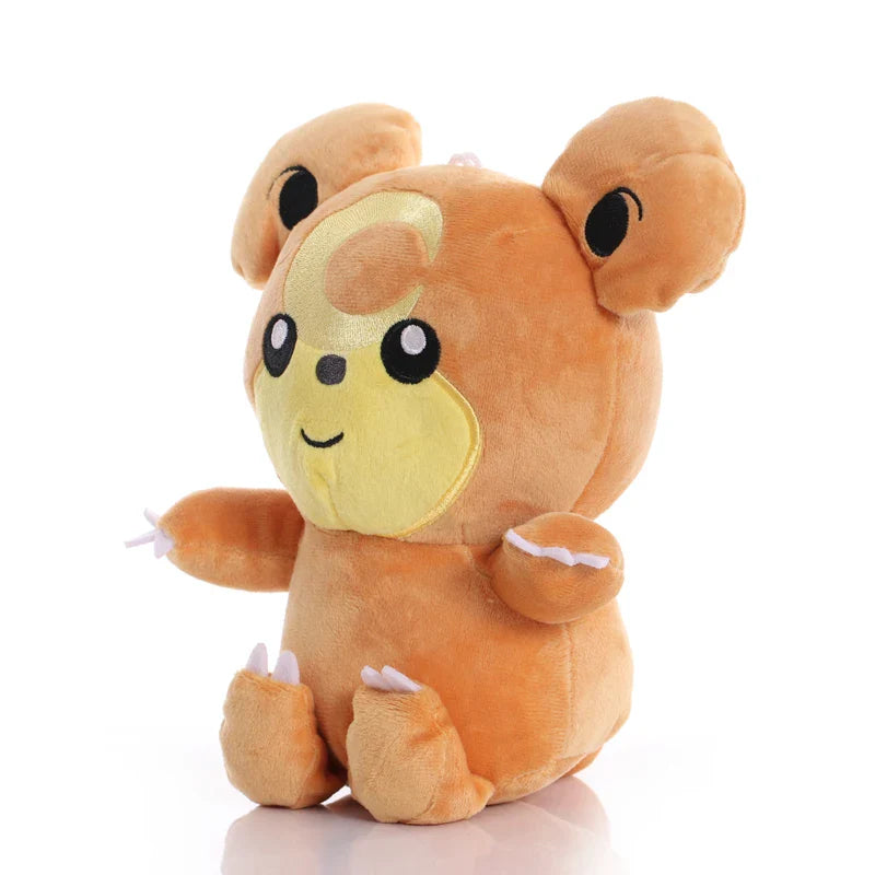 1PCS 22cm TAKARA TOMY Pokémon Teddiursa Plush - Image 3