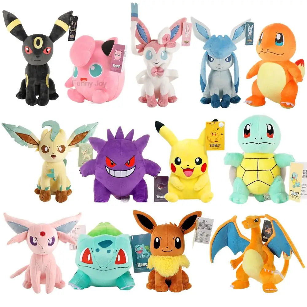 52 Styles Pokémon Plush Toys
