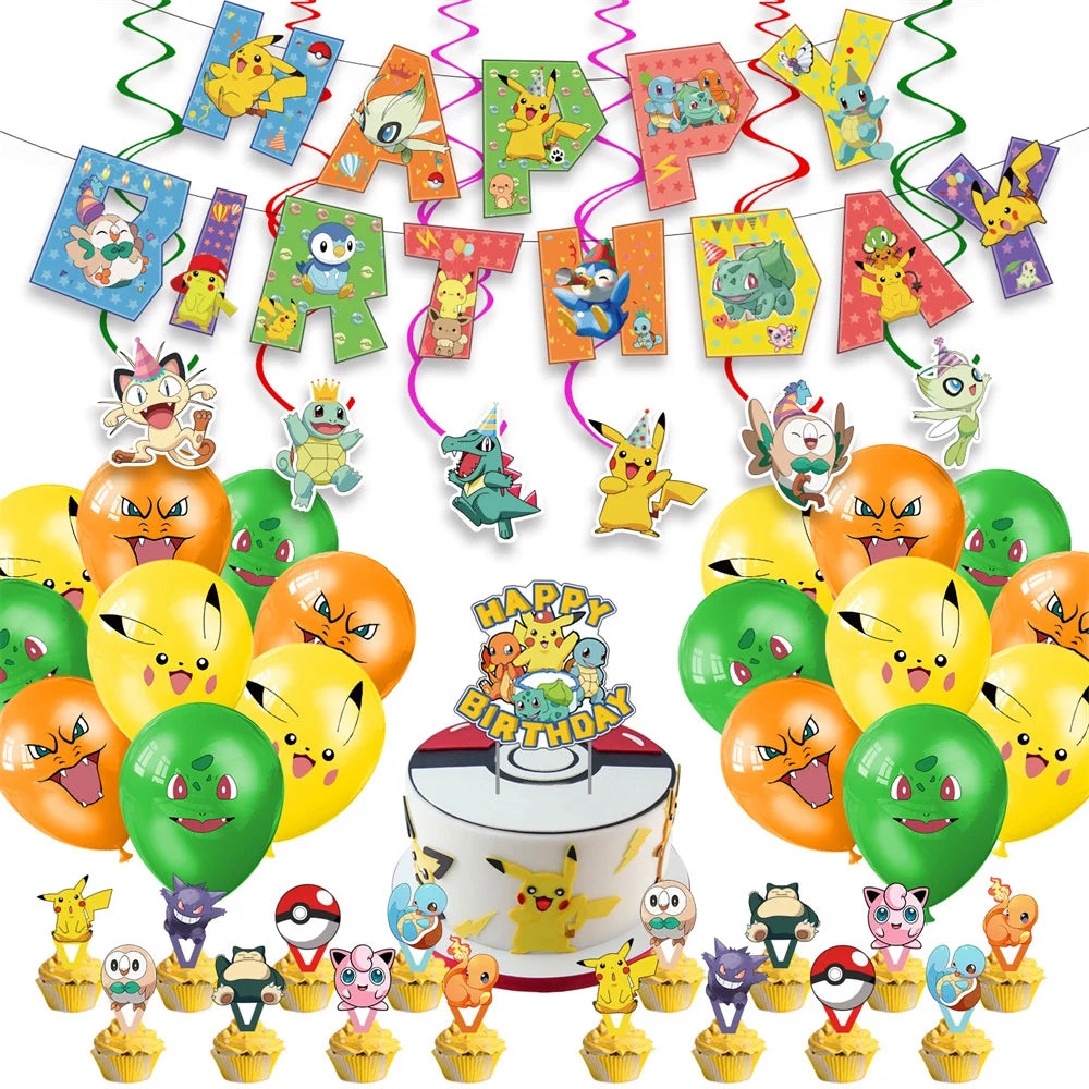Pokémon Birthday Party Tableware Set - Image 11