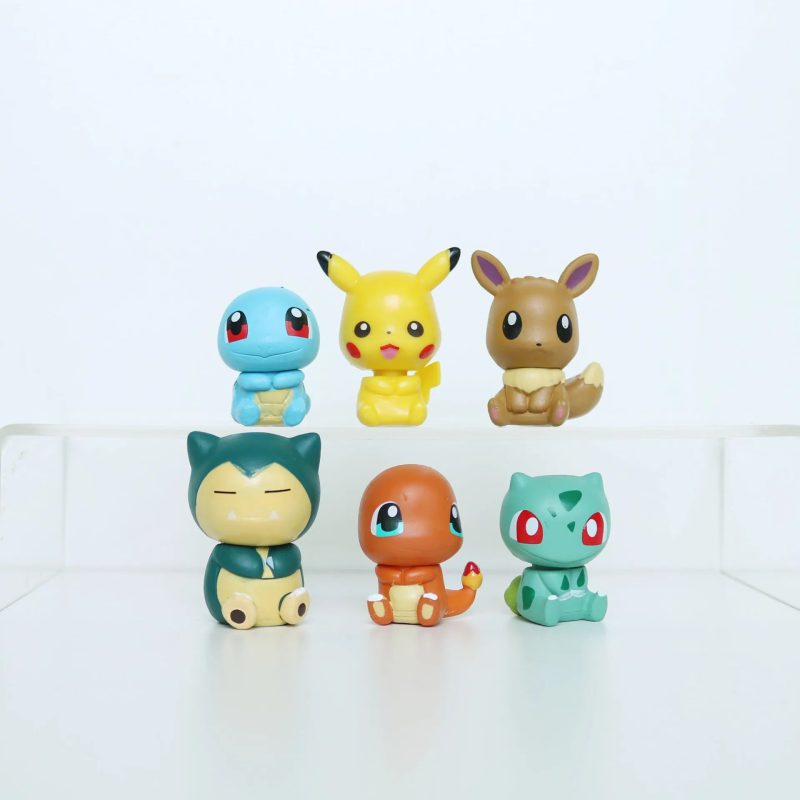 6pcs Pokémon Pikachu in Disguise Figures - Image 5
