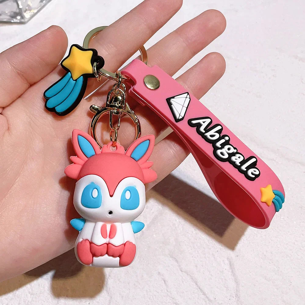 Cute Pokémon Eeveelution Keychain - Image 3