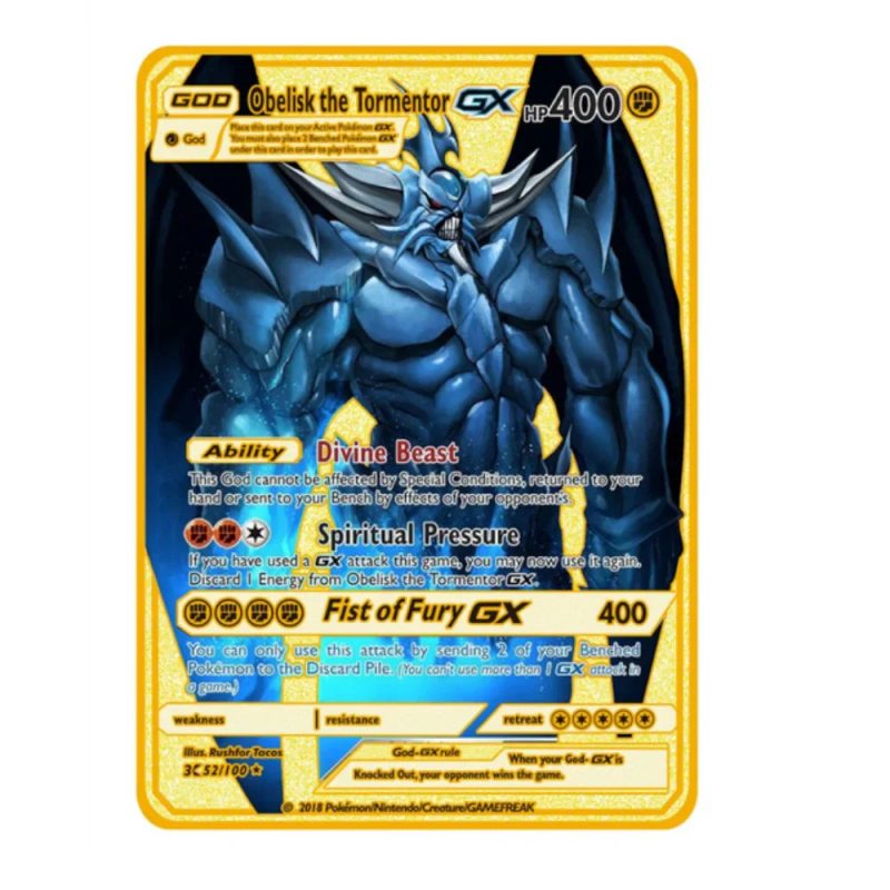 English 10,000 Points GX VMAX Metal Pokémon Card - Image 41