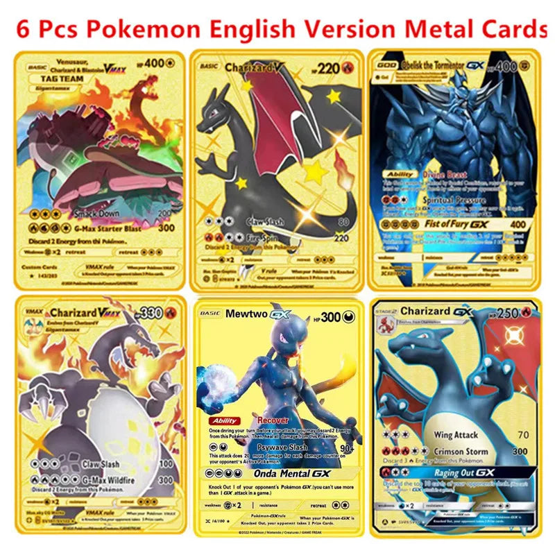 Pokémon English Metal Game Collection Cards - Image 15