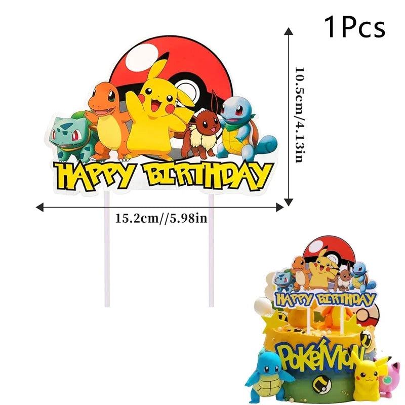 Pokémon Cake Topper Set - Image 12