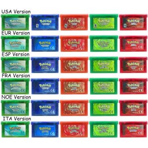 Pokémon Series Game Cartridges