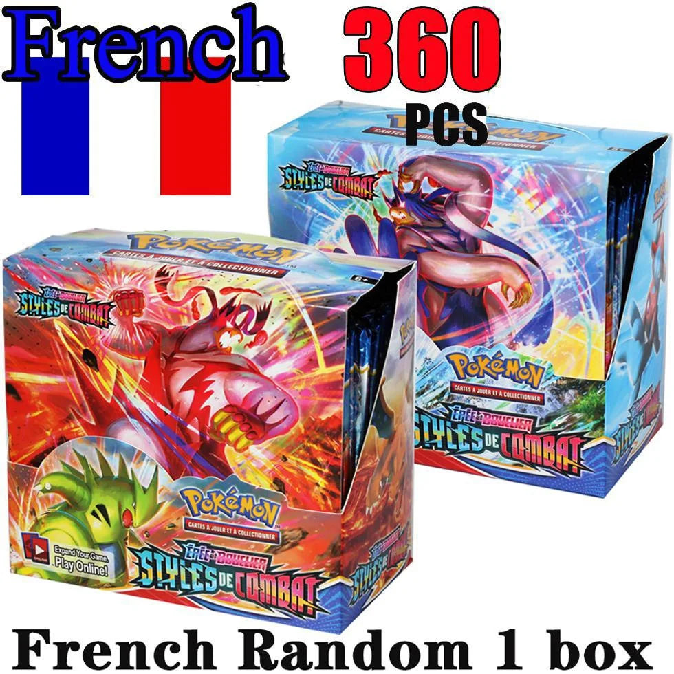 360Pcs/Box French Pokémon Booster Card Pack - Image 6