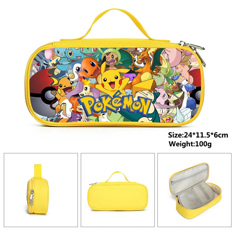 Pokémon Pikachu Pencil Case & School Bag
