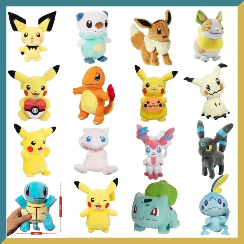 20–28cm Pikachu Plush