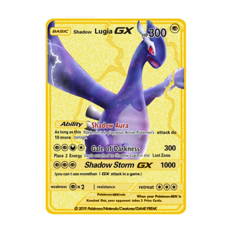 English 10,000 Points GX VMAX Metal Pokémon Card - Image 19