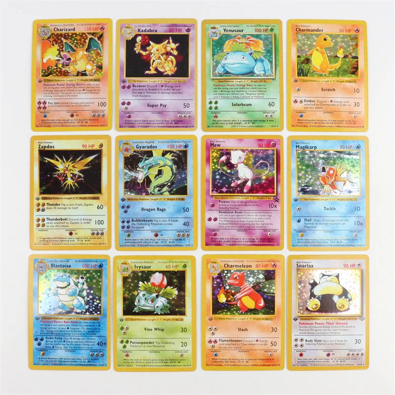 151Pcs 1996 First Generation Pokémon Card Set - Image 5