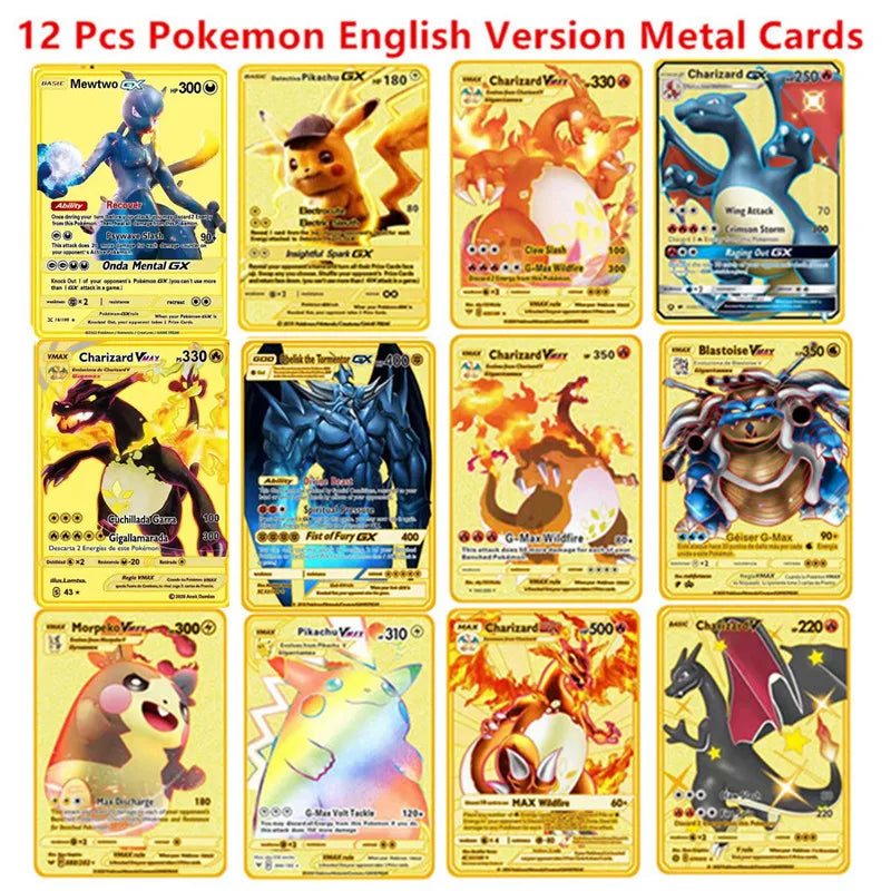Pokemon Metal Collectible Cards - Image 17