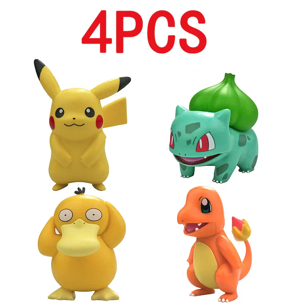4pcs Pokémon Pikachu Figure Set - Image 8