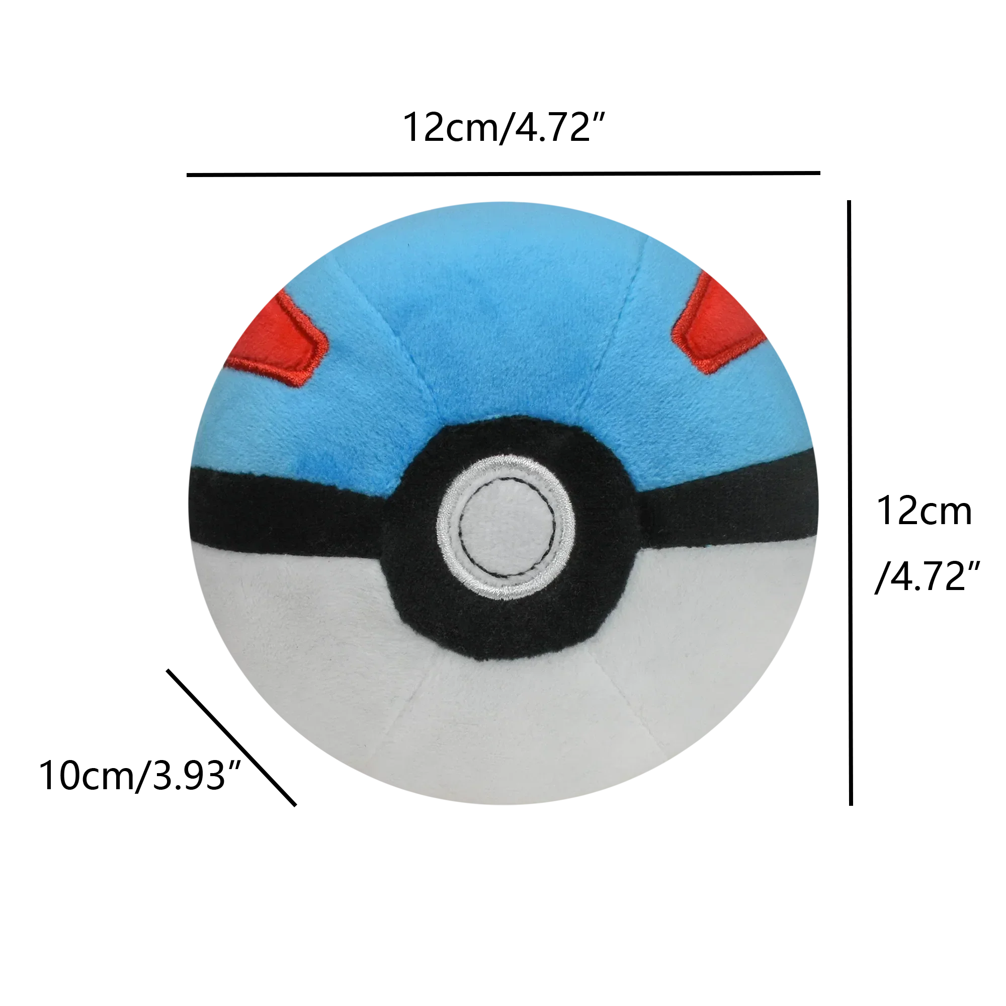 9 Styles Pokémon Plush Poké Balls - Image 9