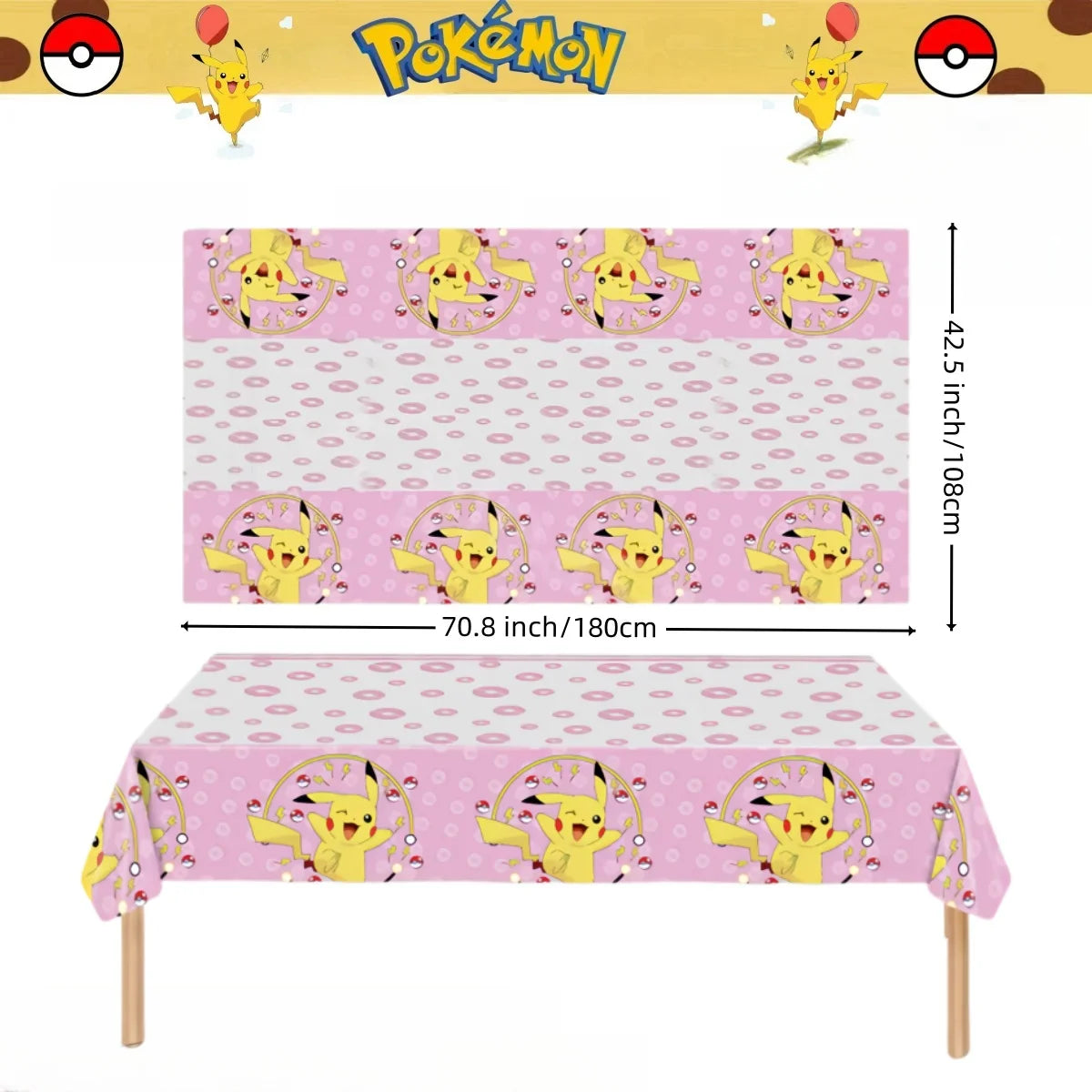 Pokémon Party Tablecloth - Image 10