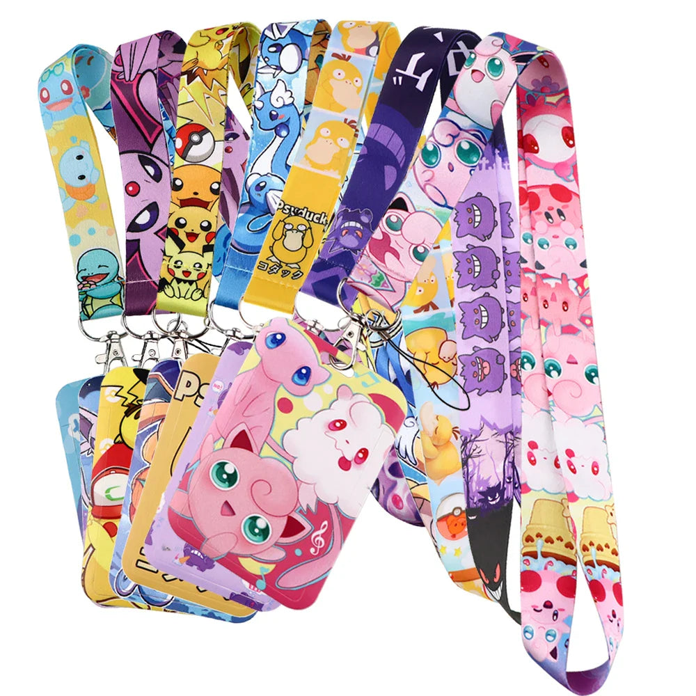 Anime Gengar Neck Strap Lanyard