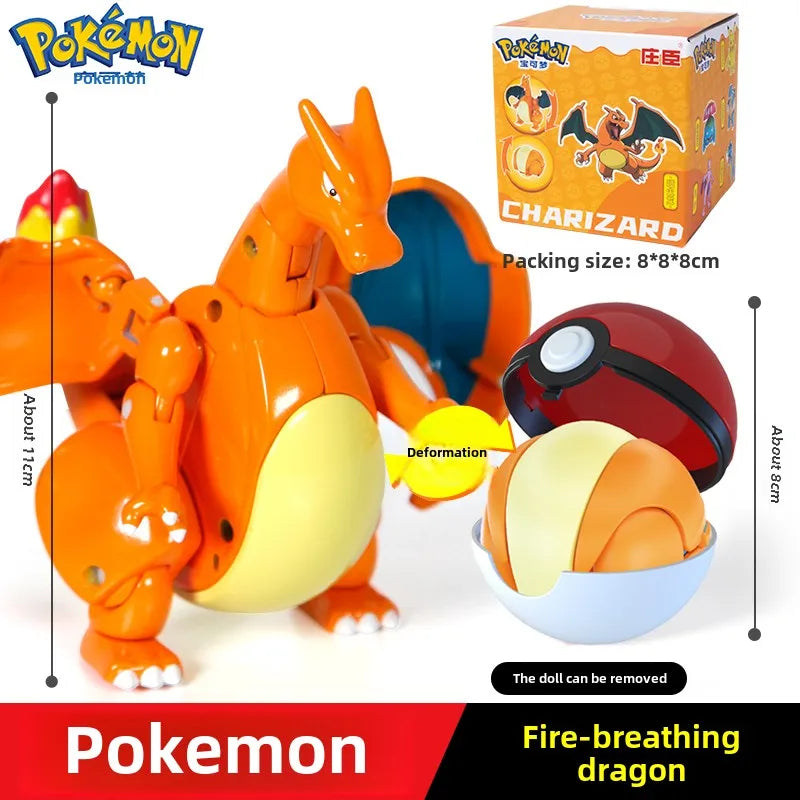 Pokemon Figures Set: Pikachu, Charizard & Greninja - Image 4