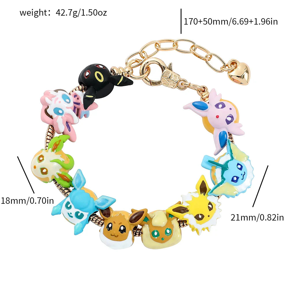 Pokémon Enamel Bead Bracelet – Cute - Image 6