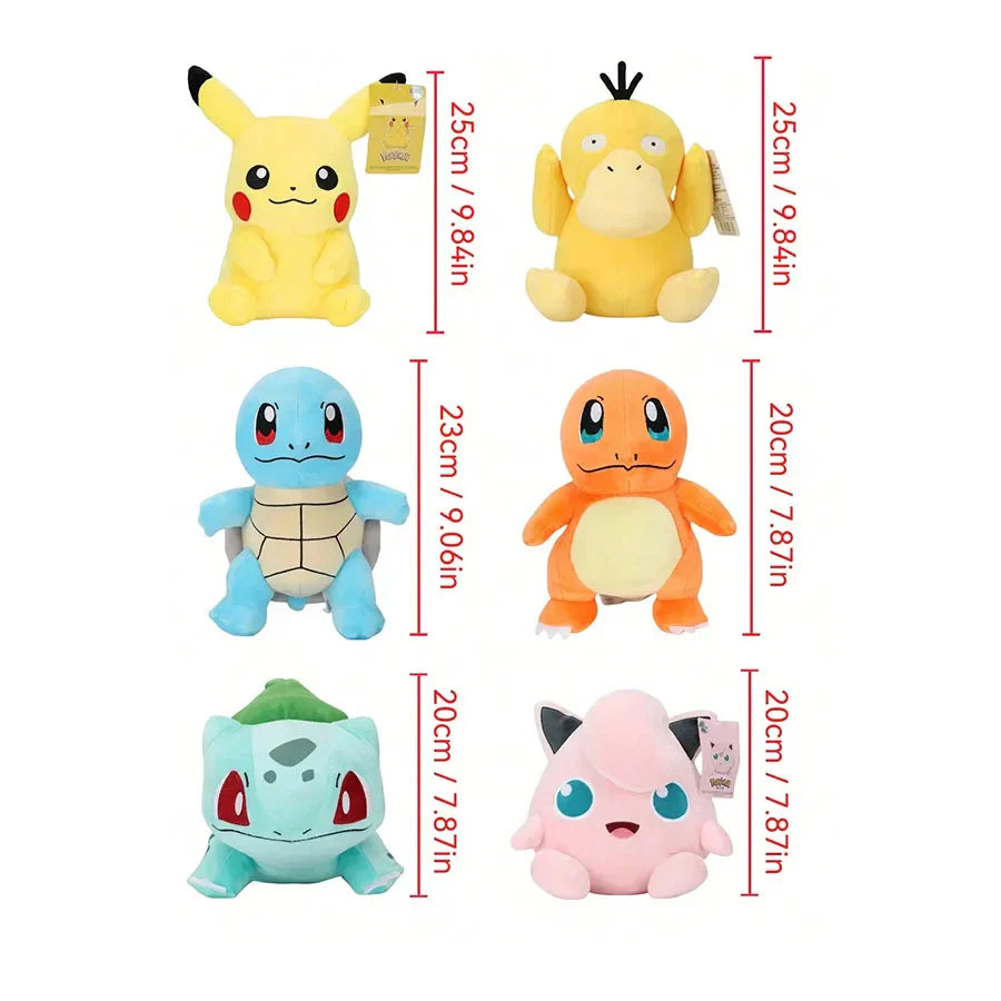 Original Pokémon Plush Toys (20–30cm) - Image 4