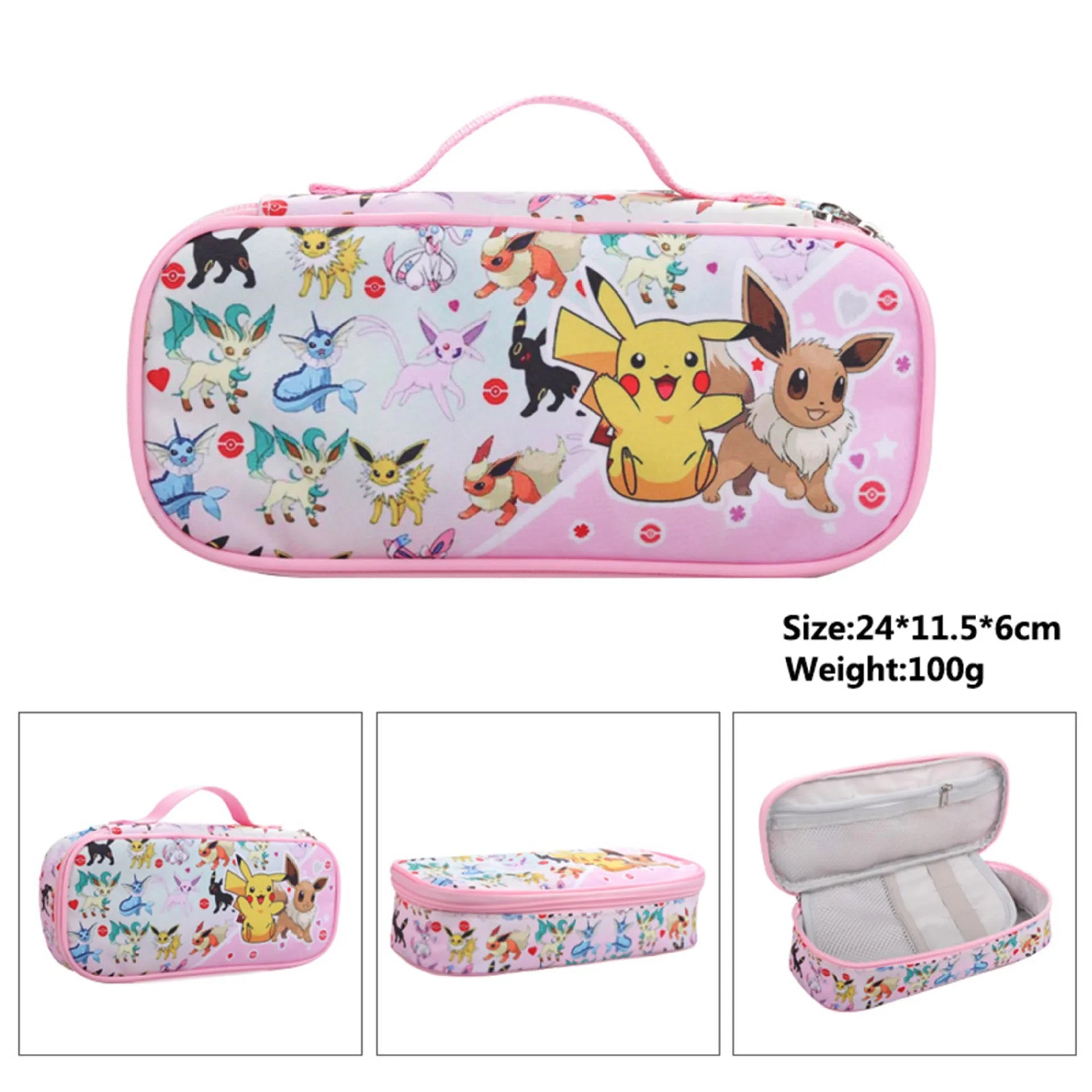 Pokémon Pikachu Pencil Case & School Bag - Image 4