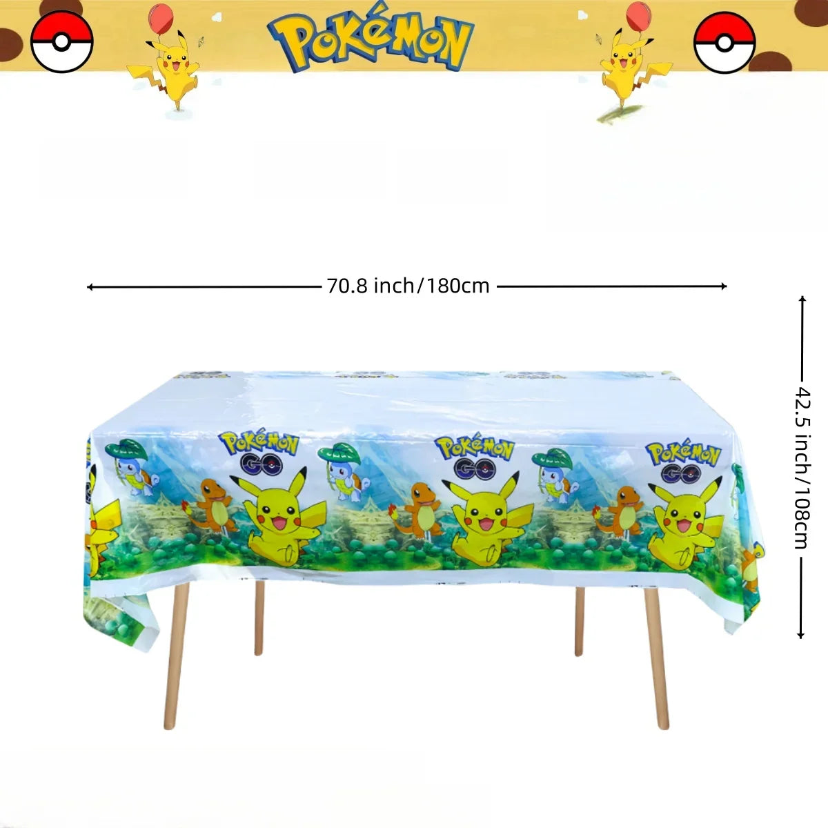 Pokémon Party Tablecloth - Image 8