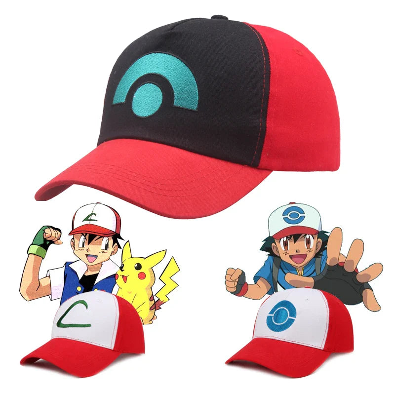 Pokémon Ash Ketchum Cosplay Cap
