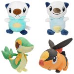 Pokémon Unova Starter Plush Toys