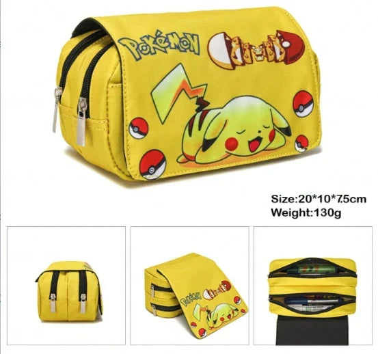 Pokémon Pikachu Pencil Case & School Bag - Image 9