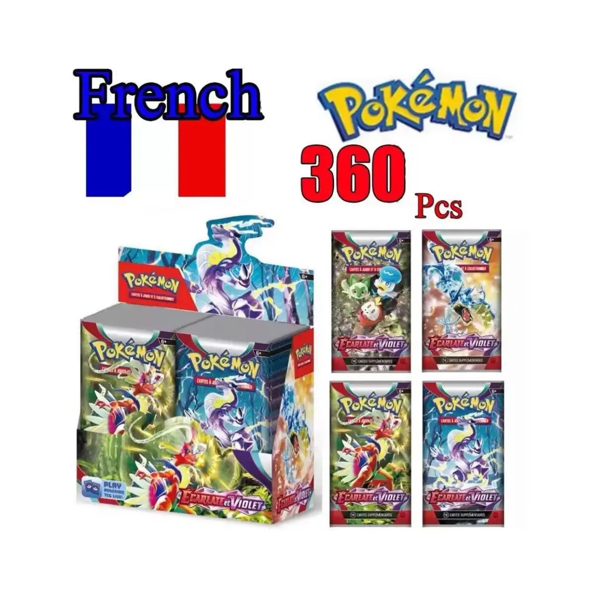 360Pcs French Pokémon Card Set - Image 5