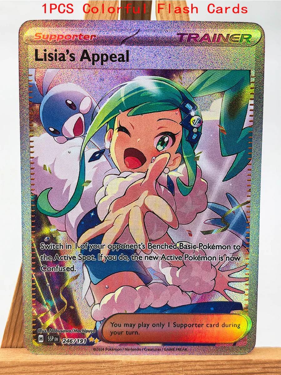 Trainer Lisia x Greninja & Mew Anime Card Set - Image 5
