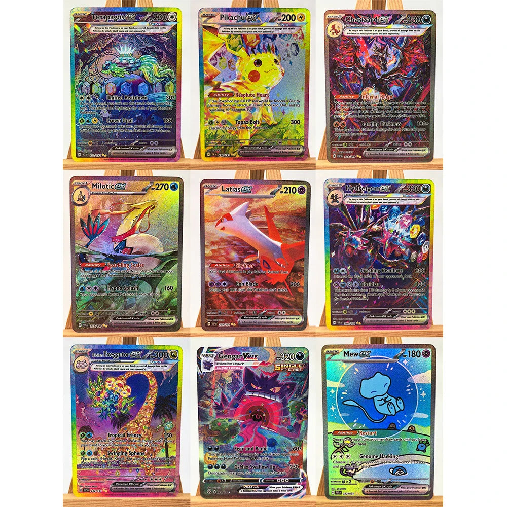 Trainer Lisia x Greninja & Mew Anime Card Set