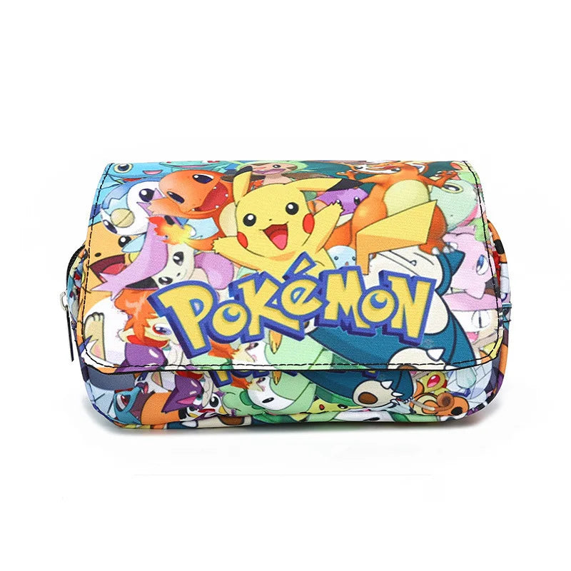 Pokémon Cartoon Large Capacity Pencil Case - Image 4
