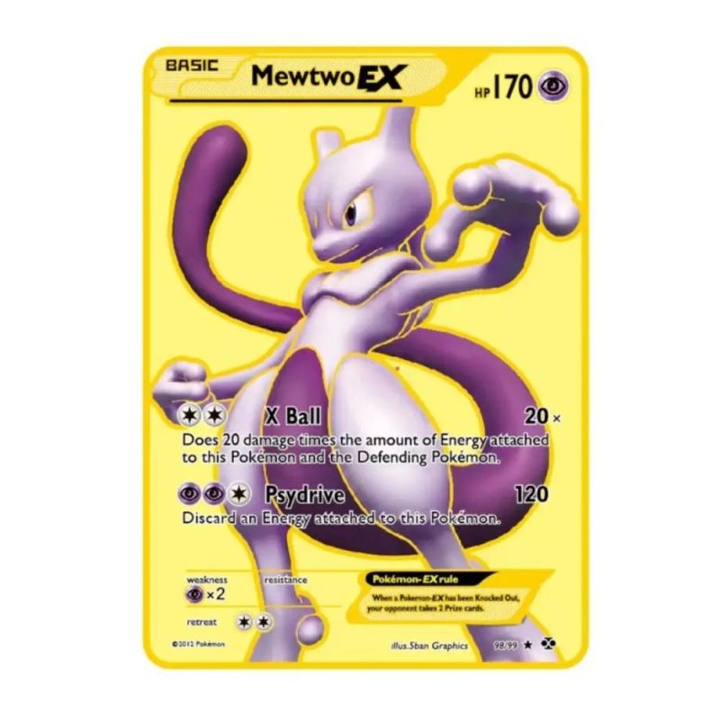 English 10,000 Points GX VMAX Metal Pokémon Card - Image 33