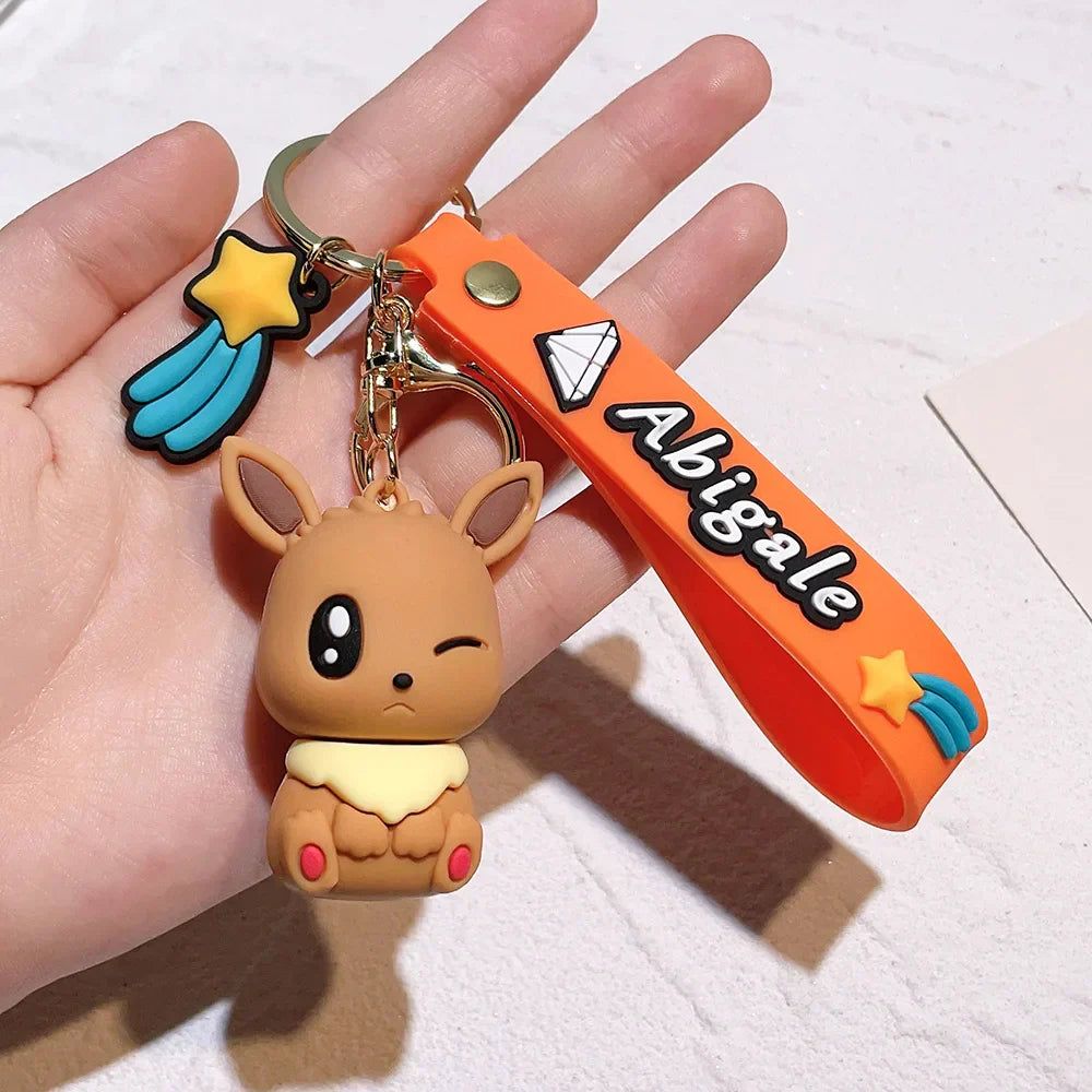 Cute Pokémon Eeveelution Keychain - Image 6