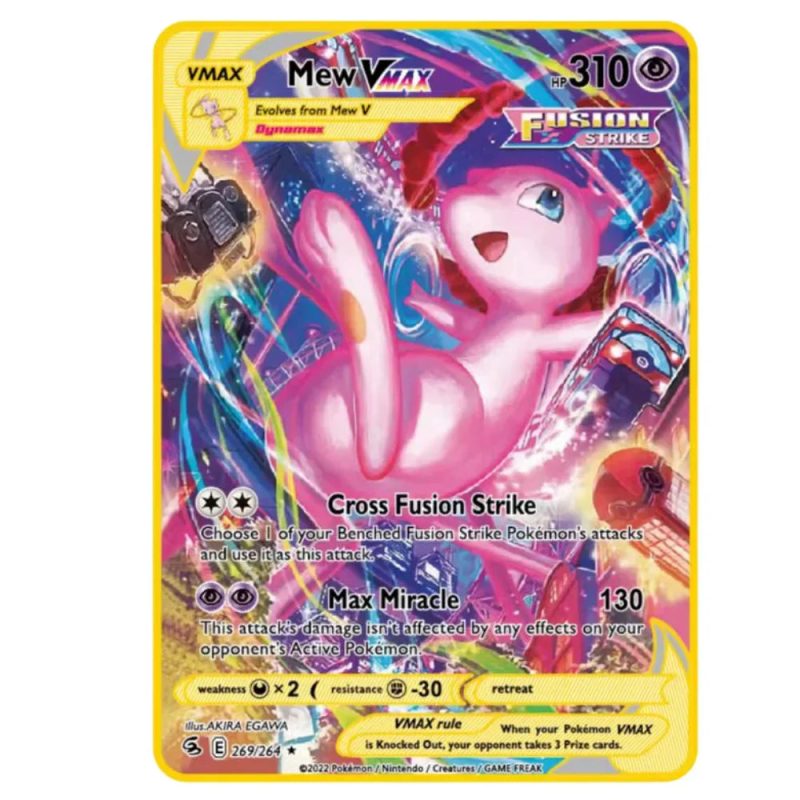 English 10,000 Points GX VMAX Metal Pokémon Card - Image 40
