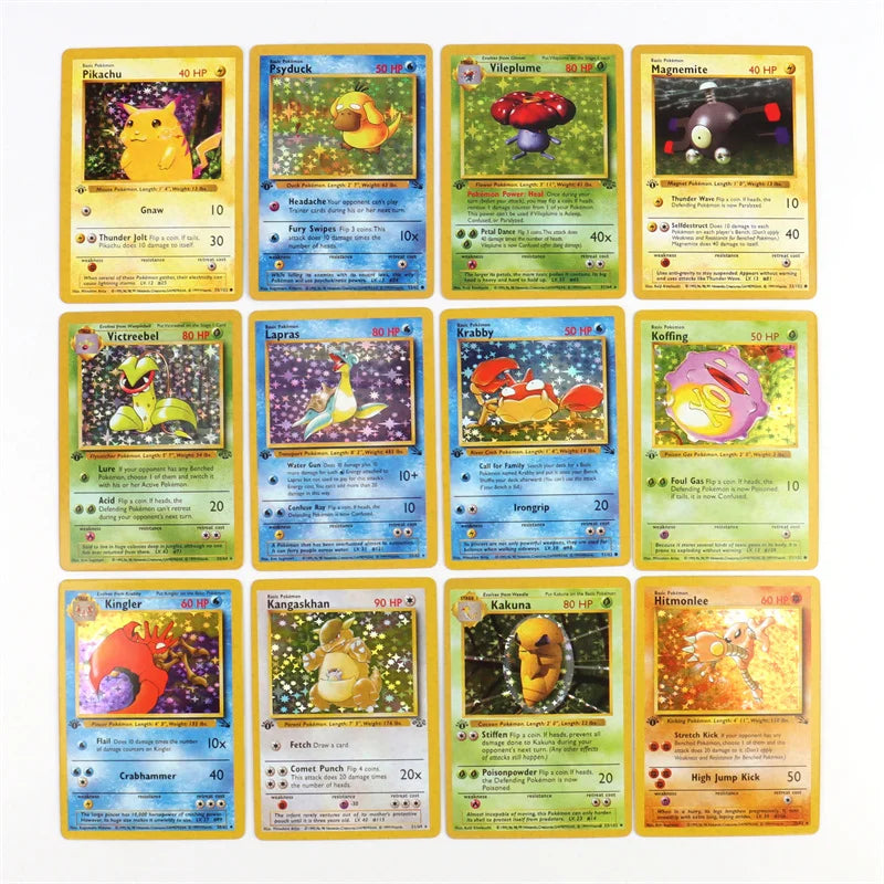 151Pcs 1996 First Generation Pokémon Card Set - Image 6