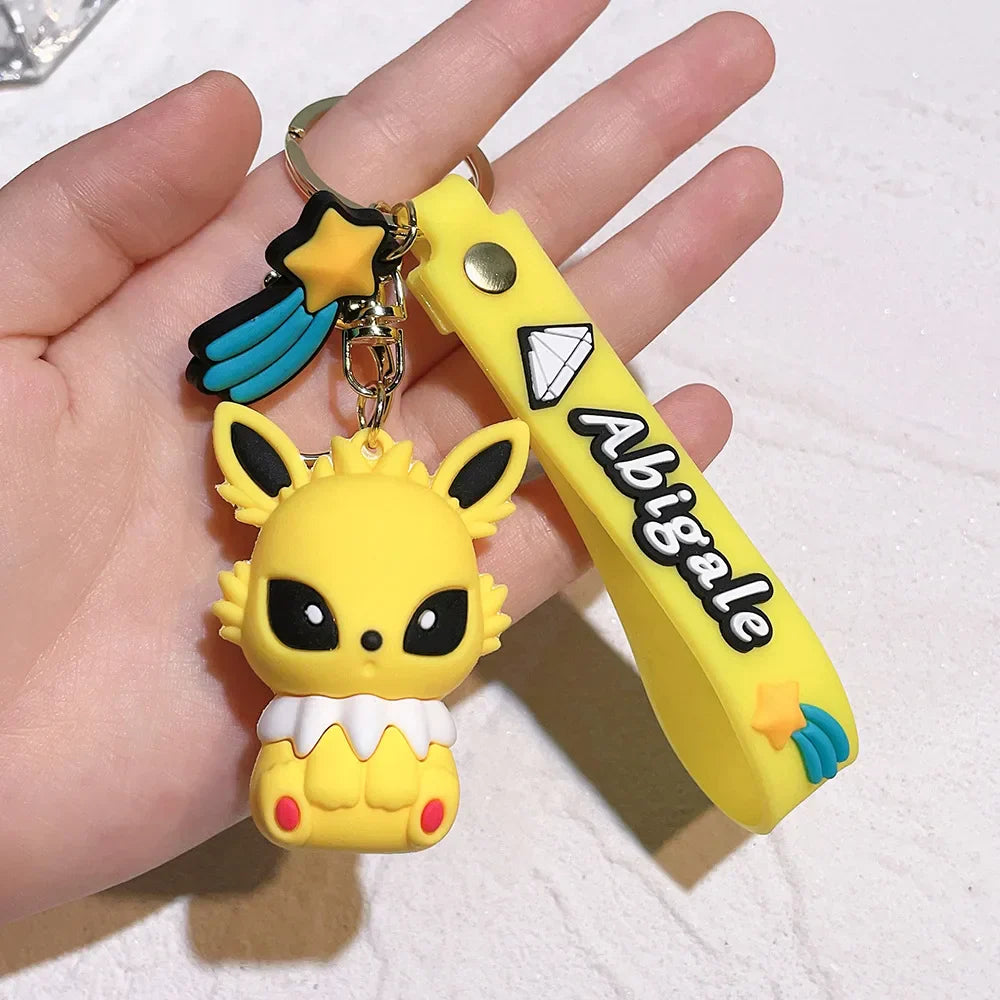 Cute Pokémon Eeveelution Keychain - Image 2